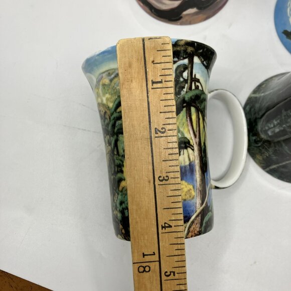 McIntosh Fine Bone China Old Masters Group of Seven Mug Set Gift Box - Picture 11 of 12